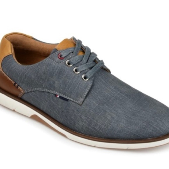 NWOT Journey + Crew dress shoe navy brown camel. SZ 8 main image 8